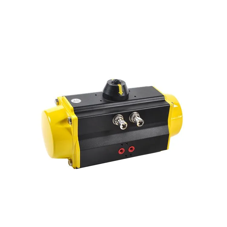 Actionneur pneumatique à vannes à double action de la série AT - Cycle élevé, Contrôle précis 5