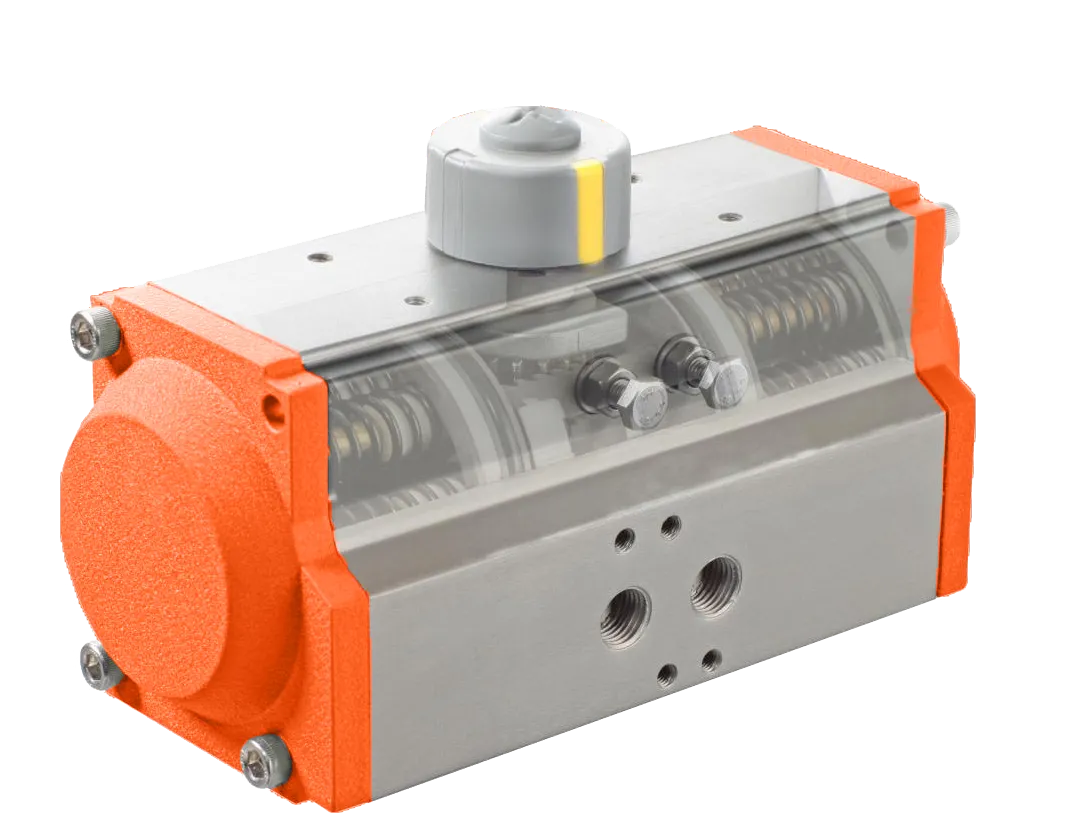 Actionneur pneumatique à retour de ressort de la série AT - Contrôle d’urgence de sécurité 3