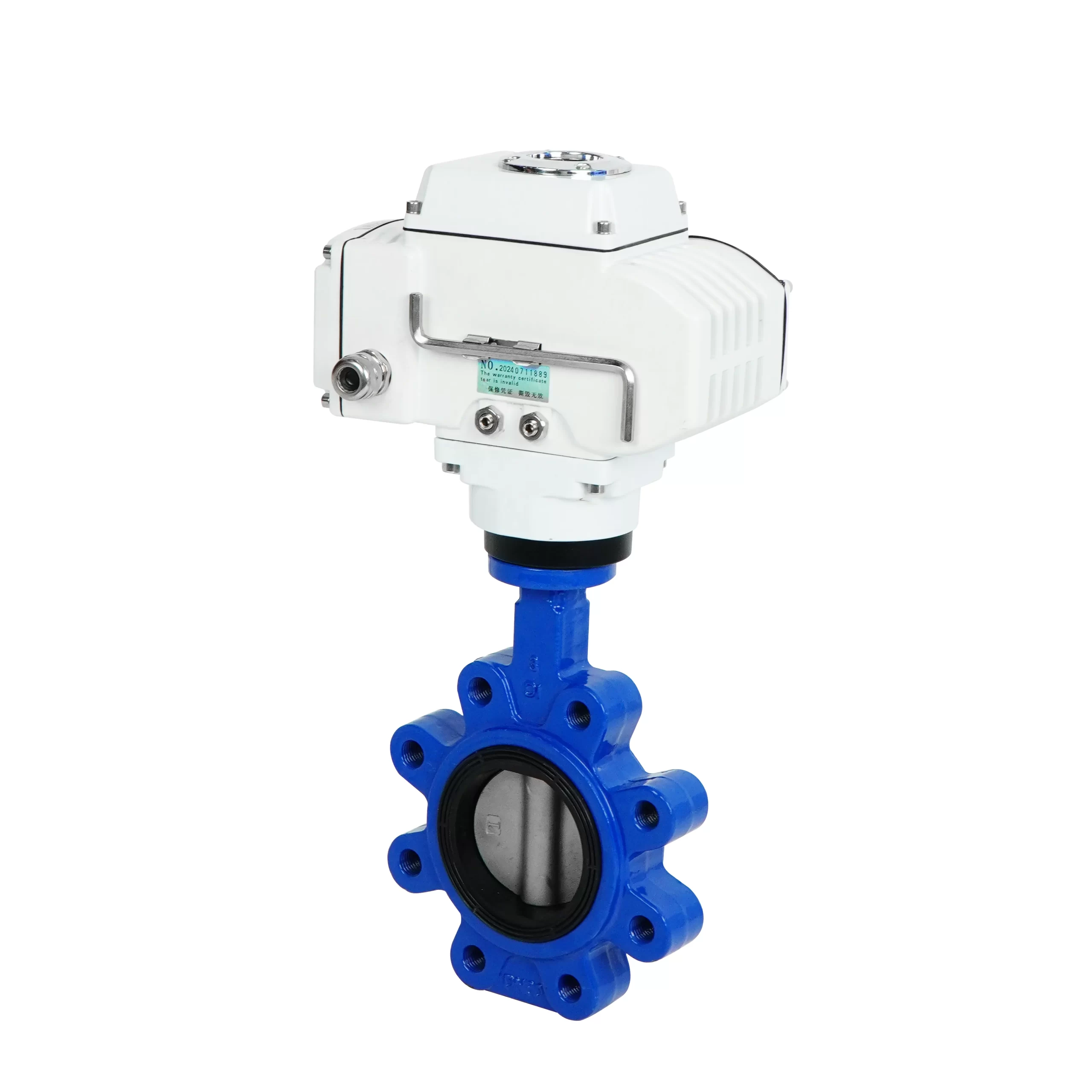 DK56-LB Electric Cast Iron Lug Butterfly Valve 1