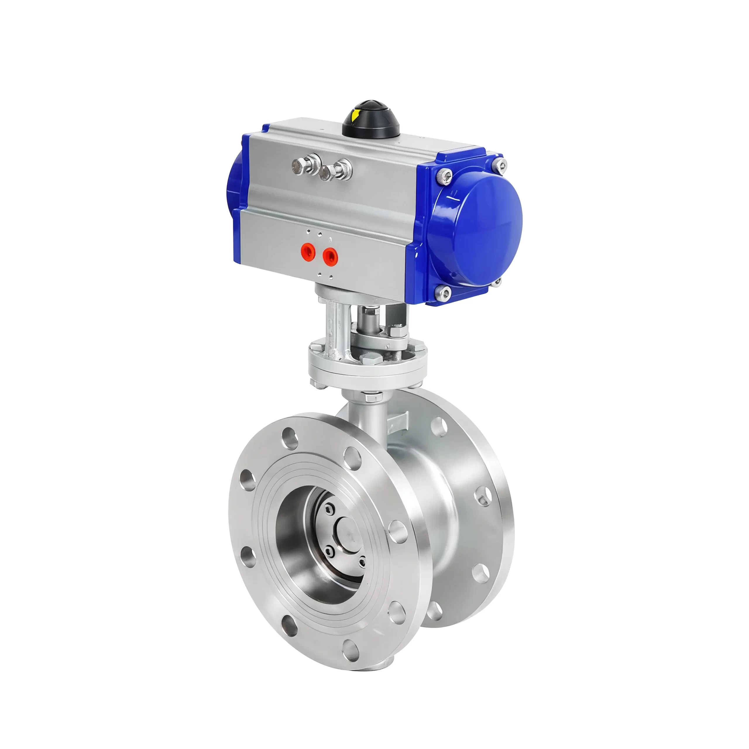 DK67-FB-G Pneumatic Hard Seal Triple Offset Flanged Butterfly Valve 2