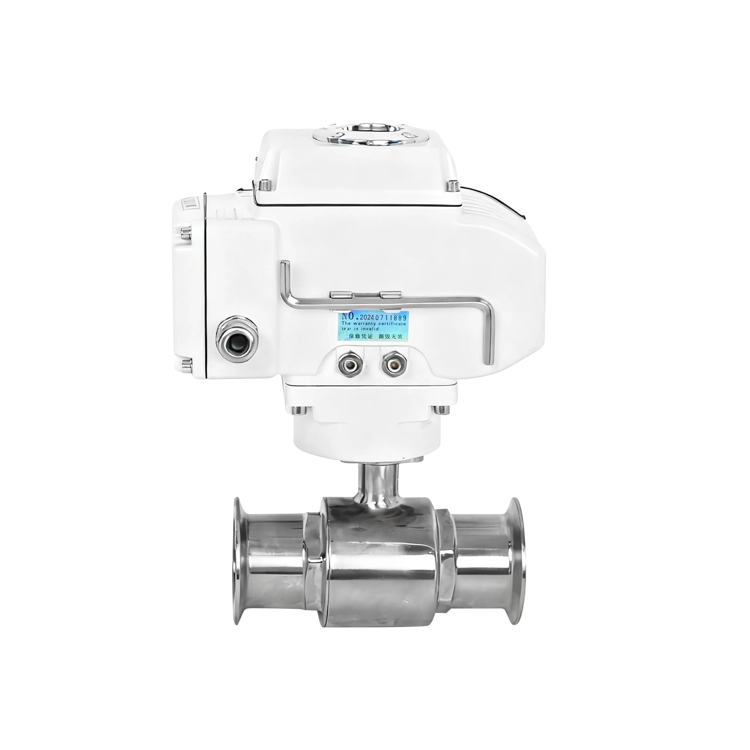 Robape à bille à pince électrique hygiénique bidirectionnelle 2