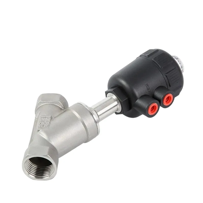 DELCO DK17A Pneumatic Angle Seat Valve 2