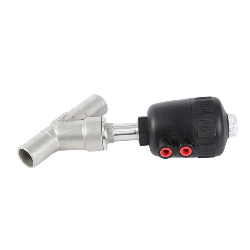 DK17B Pneumatic Angle Seat Valve (Weld End) 3
