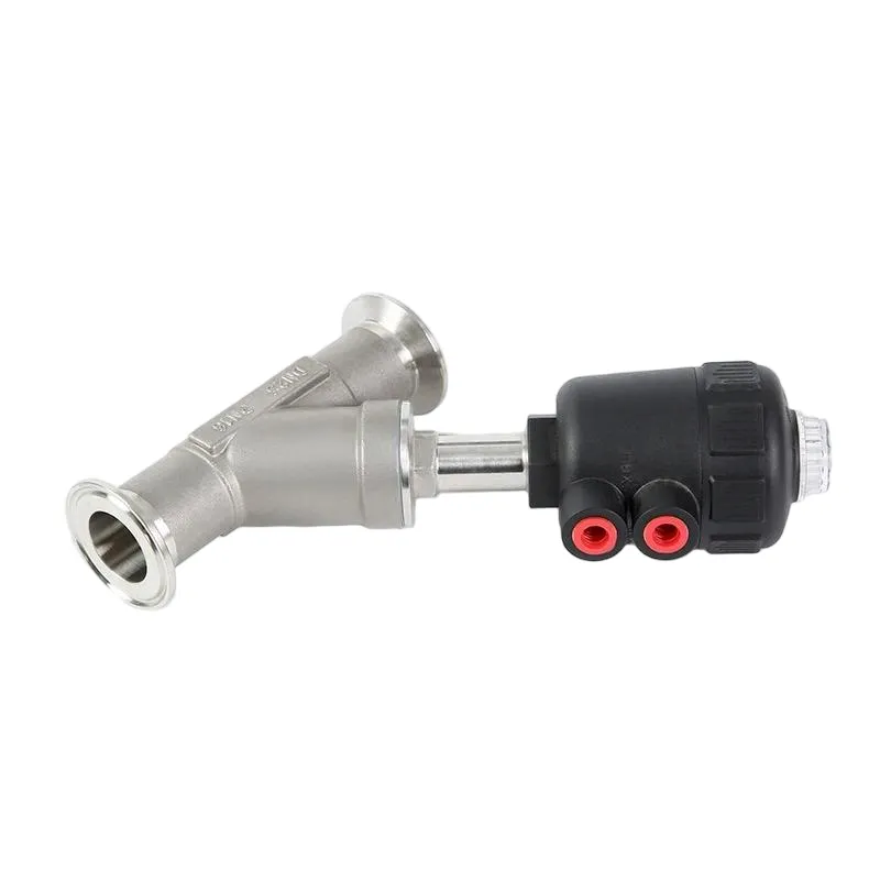 DK17C Pneumatic Angle Seat Valve (Tri-Clamp) 3