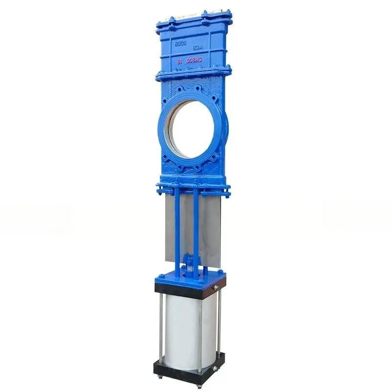 SCZ673H Pneumatic Through-Conduit Knife Gate Valve 4