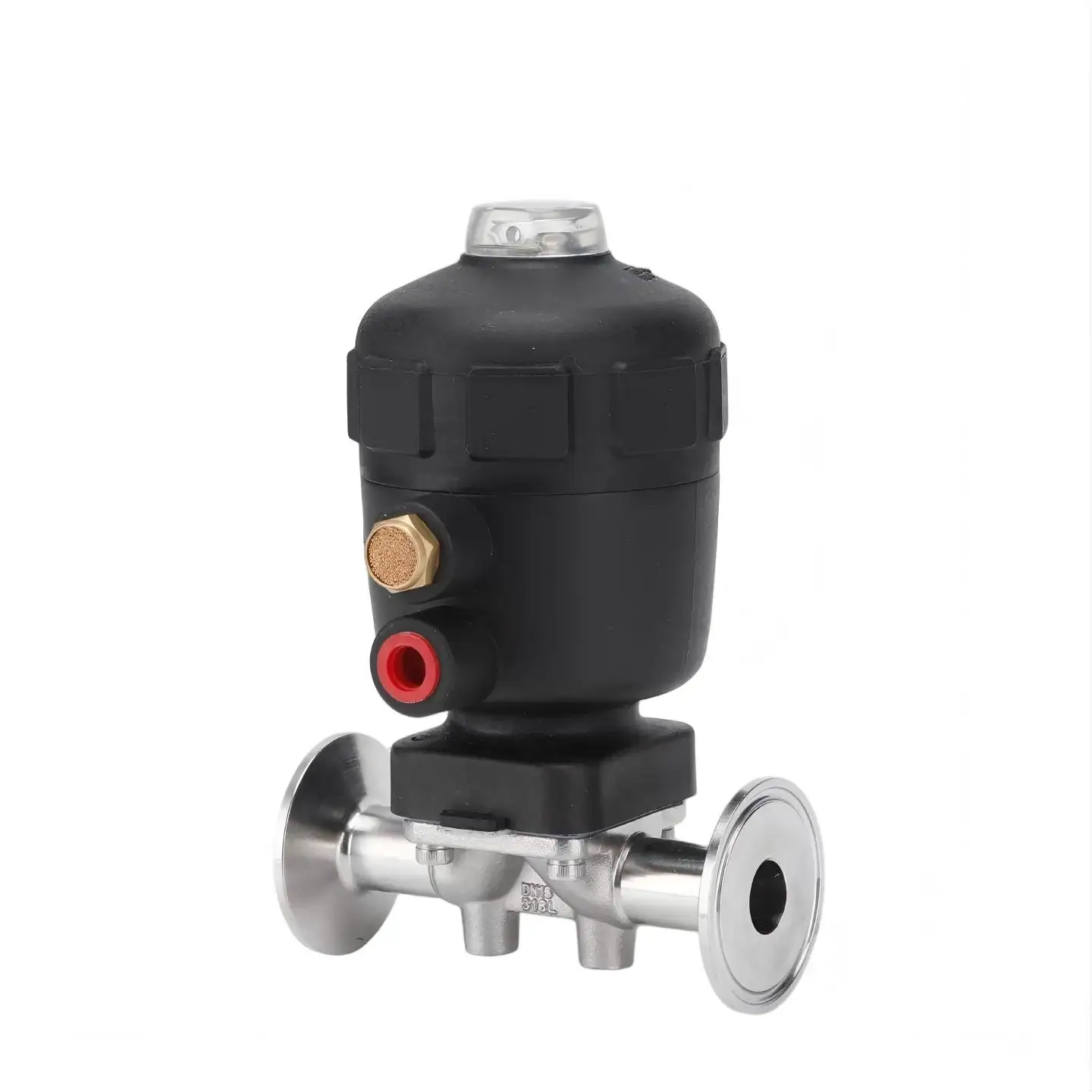 Pneumatic Buder-Type Clamp Diaphragm Valve – Stainless Steel Hygienic Valve for Food, Beverage, Pharmaceutical & Biotech Applications 2
